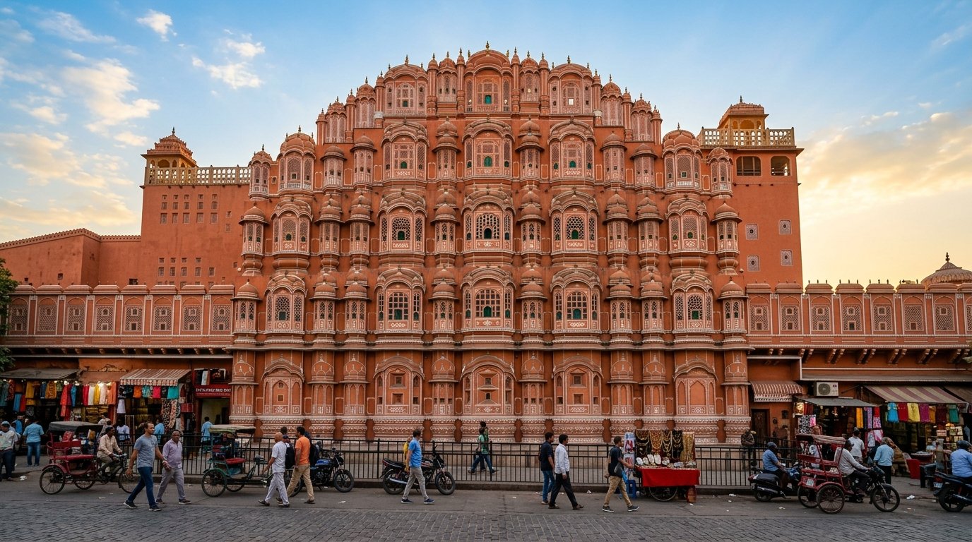 Jaipur Pink City Travel Guide 2026: Hawa Mahal, Amer Fort Elephant Ride, City Palace & Packages from Kolkata