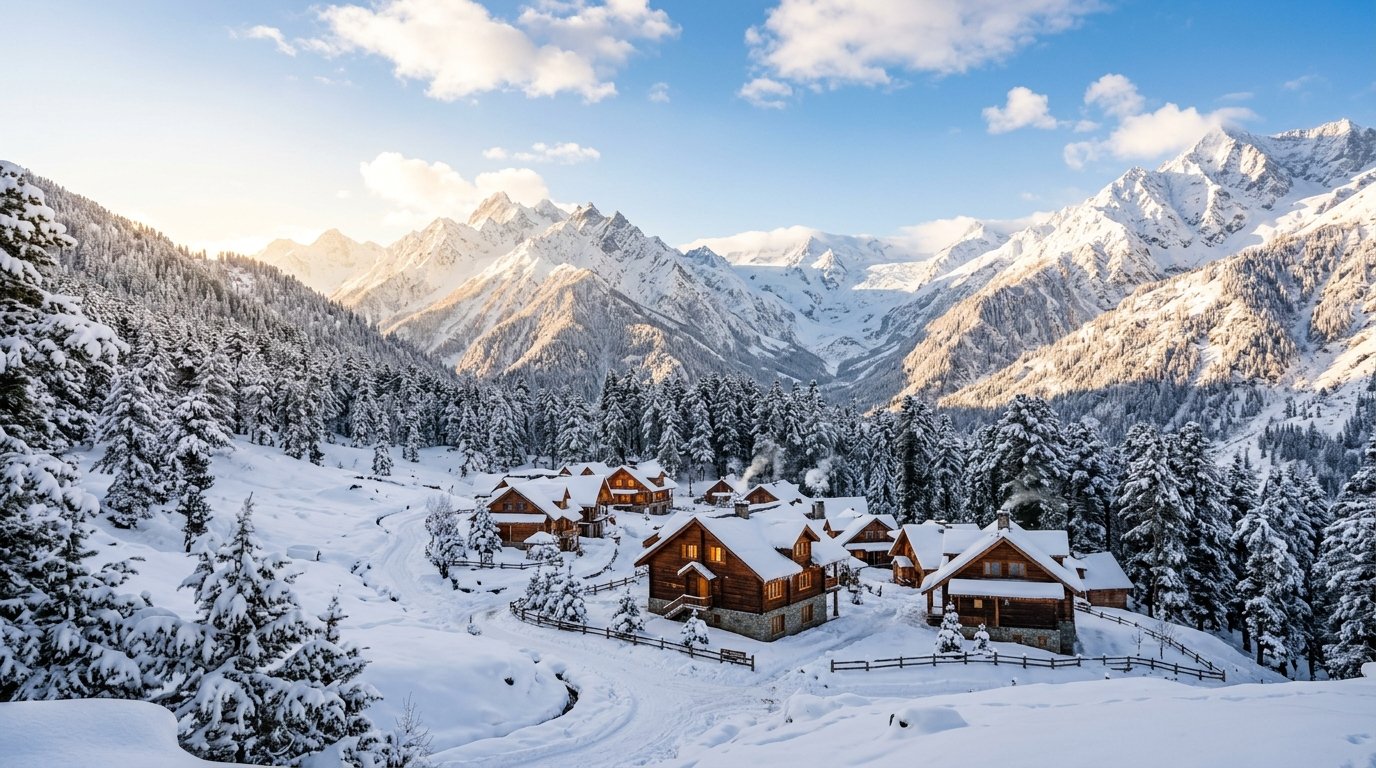 Kashmir & Shimla Kullu Manali Winter Snow Trip 2026: December & January Snowfall Guide, Packages & Best Places to Visit from Kolkata