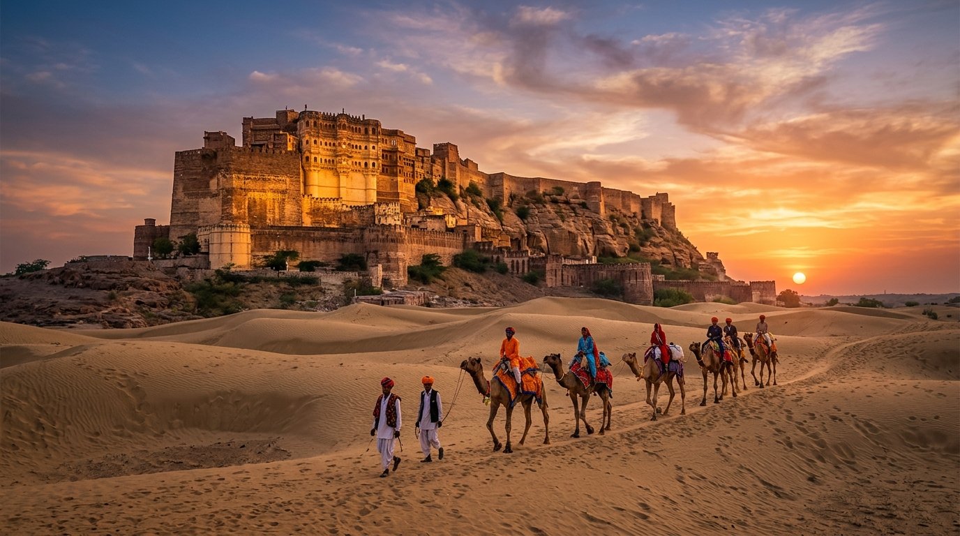 Rajasthan Travel Guide 2026: Forts, Palaces, Jaisalmer Desert Safari, Royal Heritage & Packages from Kolkata