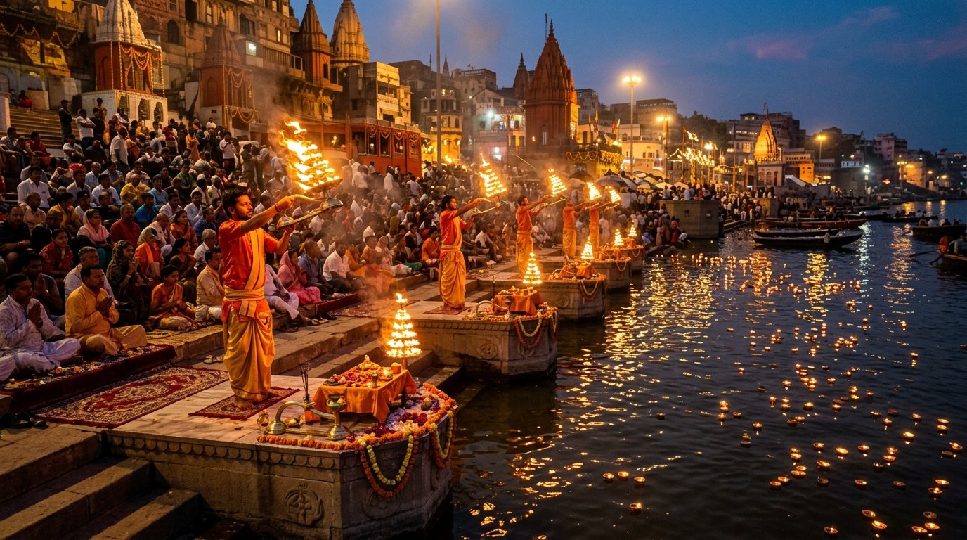 Varanasi Travel Guide 2026: Kashi Vishwanath Corridor, Ganga Aarti, Ghat Boat Rides, Sarnath & Packages from Kolkata