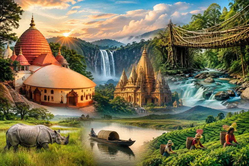 Assam Wildlife & Tea