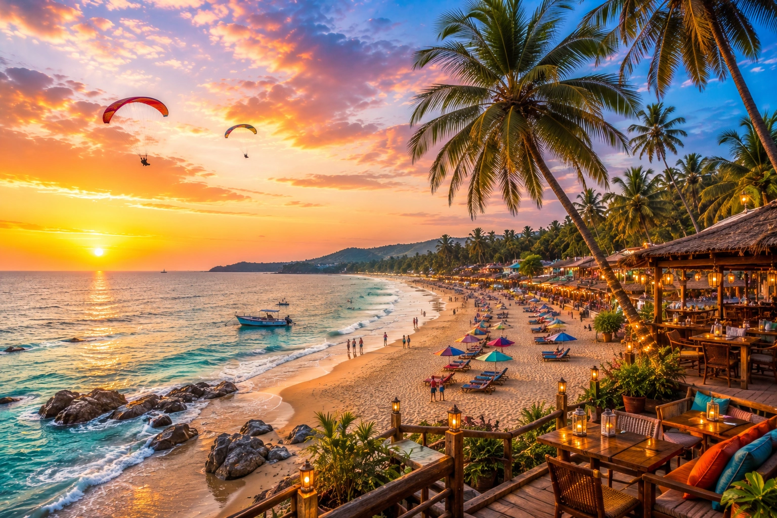 Sun-Kissed Goa Beaches