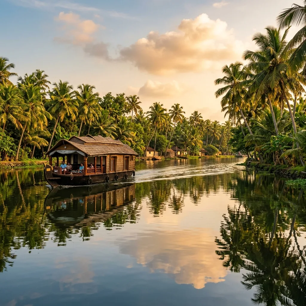 Kerala Backwaters & Hills