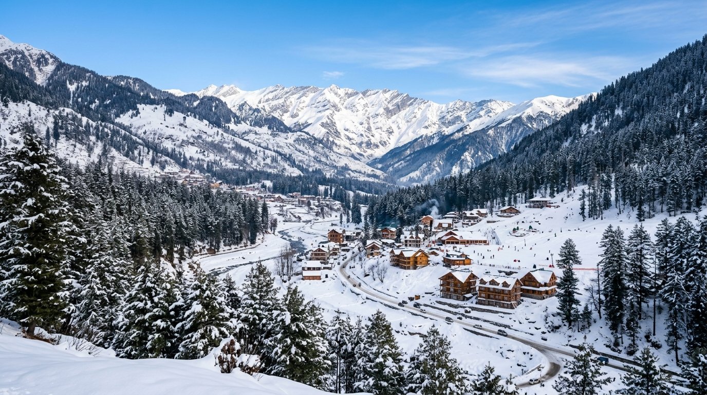 Shimla Manali & Solang Valley Snow Trip Regular 2027 (Includes SL Class Train Ticket)