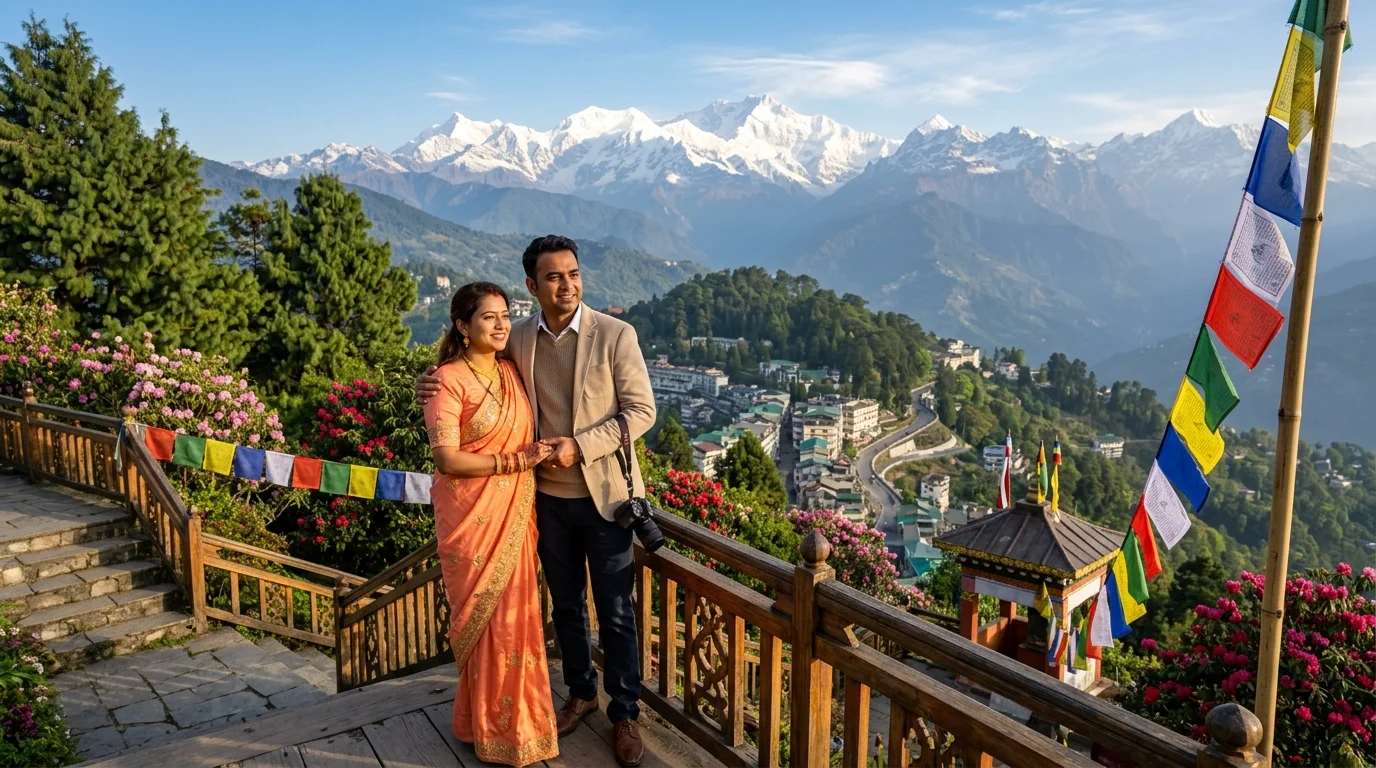Romantic Gangtok Honeymoon Special: 3 Nights 4 Days Tsomgo Lake, Baba Mandir & Kanchenjunga View Package