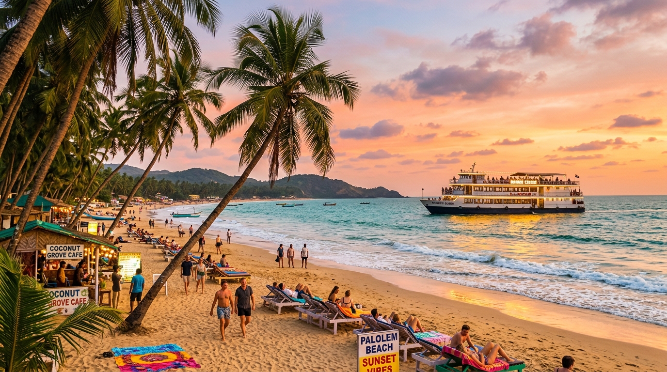 Goa Winter Holiday Special: 6 Nights 7 Days Luxury Cruise & Beach Group Package