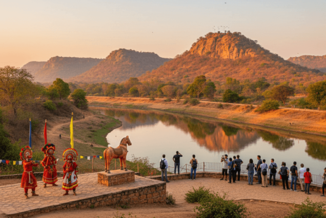 Ajodhya Hills and lush greenery in Purulia, West Bengal – popular Purulia tour destination